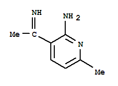 (9ci)-3-(1-亞氨基乙基)-6-甲基-2-吡啶胺結(jié)構(gòu)式_728023-99-2結(jié)構(gòu)式