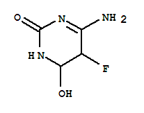 (9ci)-4-氨基-5-氟-5,6-二氫-6-羥基-2(1H)-嘧啶酮結(jié)構(gòu)式_72939-80-1結(jié)構(gòu)式