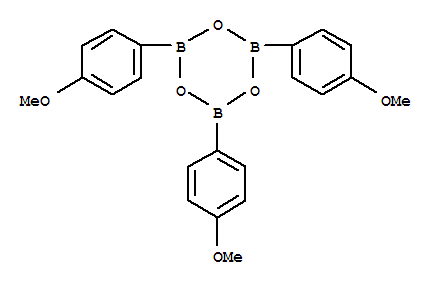2,4,6-Tris(4-methoxyphenyl)-boroxinStructure,7294-51-1Structure 2,4,6-Tris(4-methoxyphenyl)-boroxin Structure,7294-51-1Structure
