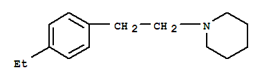 (9ci)-1-[2-(4-乙基苯基)乙基]-哌啶結構式_730912-76-2結構式