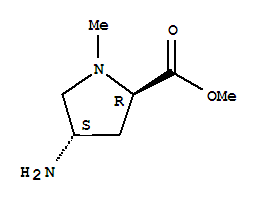 (4s)-(9ci)-4-氨基-1-甲基-D-脯氨酸甲酯結構式_732241-85-9結構式