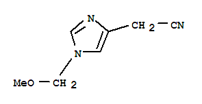 (9ci)-1-(甲氧基甲基)-1H-咪唑-4-乙腈結(jié)構(gòu)式_732251-34-2結(jié)構(gòu)式