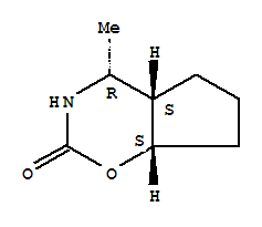 (9ci)-六氫-4-甲基-環(huán)戊并[e]-1,3-噁嗪-2(3h)-酮結(jié)構(gòu)式_73516-67-3結(jié)構(gòu)式