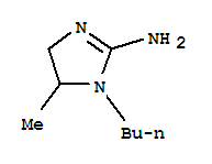 (9ci)-1-丁基-4,5-二氫-5-甲基-1H-咪唑-2-胺結構式_735210-75-0結構式