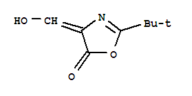 (9ci)-2-(1,1-二甲基乙基)-4-(羥基亞甲基)-5(4H)-噁唑酮結(jié)構(gòu)式_736123-16-3結(jié)構(gòu)式