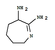 (9ci)-3,4,5,6-四氫-2H-氮雜卓-6,7-二胺結(jié)構(gòu)式_736909-60-7結(jié)構(gòu)式