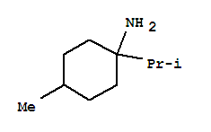(9ci)-4-甲基-1-(1-甲基乙基)-環(huán)己胺結(jié)構(gòu)式_737715-32-1結(jié)構(gòu)式