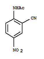 N-(2-氰基-4-硝基苯基)乙酰胺結構式_73894-38-9結構式