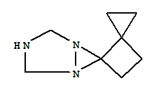 二螺[環(huán)丙烷-1,1-環(huán)丁烷-2,6-[1,3,5]三氮雜雙環(huán)[3.1.0]己烷]結(jié)構(gòu)式_73909-31-6結(jié)構(gòu)式