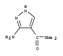 1H-pyrazole-4-carboxamide,3-amino-n,n-dimethyl-(9ci)Structure,741209-40-5Structure 1H-pyrazole-4-carboxamide,3-amino-n,n-dimethyl-(9ci) Structure,741209-40-5Structure