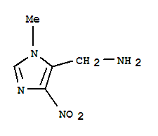 (9ci)-1-甲基-4-硝基-1H-咪唑-5-甲胺結構式_741235-38-1結構式