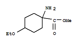 (9ci)-1-氨基-4-乙氧基-環(huán)己烷羧酸甲酯結(jié)構(gòu)式_741243-15-2結(jié)構(gòu)式
