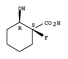 順式-(9ci)-1-氟-2-羥基-環(huán)己烷羧酸結(jié)構(gòu)式_742037-03-2結(jié)構(gòu)式