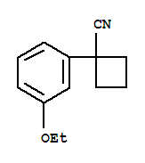 (9ci)-1-(3-乙氧基苯基)-環(huán)丁烷甲腈結(jié)構(gòu)式_74205-16-6結(jié)構(gòu)式