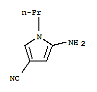 (9ci)-5-氨基-1-丙基-1H-吡咯-3-甲腈結構式_742053-57-2結構式