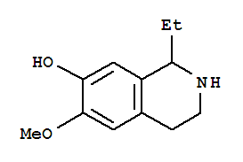 7-Isoquinolinol,1-ethyl-1,2,3,4-tetrahydro-6-methoxy-(9ci)Structure,744136-86-5Structure 7-Isoquinolinol,1-ethyl-1,2,3,4-tetrahydro-6-methoxy-(9ci) Structure,744136-86-5Structure