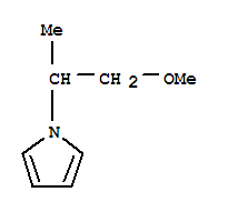 1H-pyrrole,1-(2-methoxy-1-methylethyl)-(9ci)Structure,745026-94-2Structure 1H-pyrrole,1-(2-methoxy-1-methylethyl)-(9ci) Structure,745026-94-2Structure