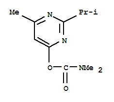 2-Isopropyl-6-methylpyrimidin-4-yl dimethylcarbamateStructure,74536-98-4Structure 2-Isopropyl-6-methylpyrimidin-4-yl dimethylcarbamate Structure,74536-98-4Structure