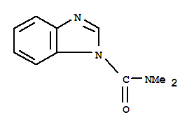 (9ci)-N,N-二甲基-1H-苯并咪唑-1-羧酰胺結構式_74731-28-5結構式