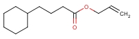 Allyl cyclohexanebutyrateStructure,7493-65-4Structure Allyl cyclohexanebutyrate Structure,7493-65-4Structure