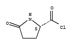 (2s)-(9ci)-5-氧代-2-吡咯烷羰酰氯結(jié)構(gòu)式_74936-93-9結(jié)構(gòu)式