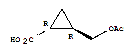 (1r,2r)-rel-(9ci)-2-[(乙?；趸?甲基]-環(huán)丙烷羧酸結(jié)構(gòu)式_749885-54-9結(jié)構(gòu)式