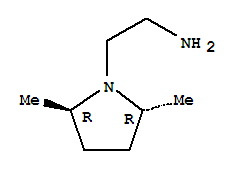 (2r,5r)-(9ci)-2,5-二甲基-1-吡咯烷乙胺結(jié)構(gòu)式_749898-01-9結(jié)構(gòu)式