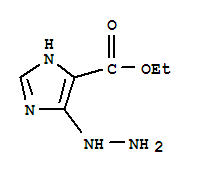 (9ci)-5-肼基-1H-咪唑-4-羧酸乙酯結(jié)構(gòu)式_750524-36-8結(jié)構(gòu)式