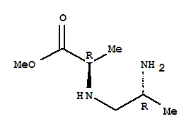(r)-(9ci)-n-(2-氨基丙基)-D-丙氨酸甲酯結(jié)構(gòu)式_750533-26-7結(jié)構(gòu)式