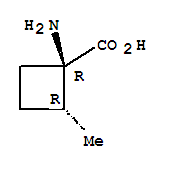 (1r,2r)-(9ci)-1-氨基-2-甲基-環(huán)丁烷羧酸結(jié)構(gòu)式_750567-64-7結(jié)構(gòu)式