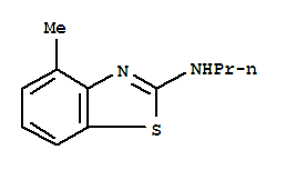 2-Benzothiazolamine,4-methyl-n-propyl-(9ci)Structure,75104-98-2Structure 2-Benzothiazolamine,4-methyl-n-propyl-(9ci) Structure,75104-98-2Structure
