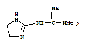 Guanidine, n-(4,5-dihydro-1h-imidazol-2-yl)-n,n-dimethyl-(9ci)Structure,752924-14-4Structure Guanidine, n-(4,5-dihydro-1h-imidazol-2-yl)-n,n-dimethyl-(9ci) Structure,752924-14-4Structure