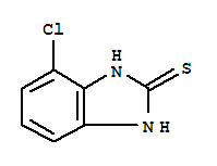 (9ci)-4-氯-1,3-二氫-2H-苯并咪唑-2-硫酮結構式_75335-72-7結構式