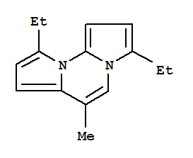 (9ci)-3,9-二乙基-6-甲基-二吡咯并[1,2-a:1,2-c]嘧啶結構式_753470-59-6結構式