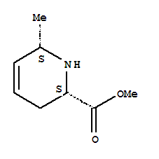 順式-(9ci)-1,2,3,6-四氫-6-甲基-2-吡啶羧酸甲酯結(jié)構(gòu)式_754151-74-1結(jié)構(gòu)式