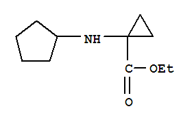 (9ci)-1-(環(huán)戊基氨基)-環(huán)丙烷羧酸乙酯結(jié)構(gòu)式_755039-57-7結(jié)構(gòu)式