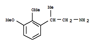 (4ci)-2,3-二甲氧基-beta-甲基-苯乙胺結(jié)構(gòu)式_756499-01-1結(jié)構(gòu)式