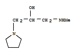 (9ci)-alpha-[(甲基氨基)甲基]-1-吡咯烷乙醇結(jié)構(gòu)式_756520-80-6結(jié)構(gòu)式