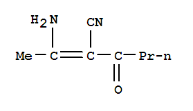 Hexanenitrile, 2-(1-aminoethylidene)-3-oxo-Structure,756531-30-3Structure Hexanenitrile, 2-(1-aminoethylidene)-3-oxo- Structure,756531-30-3Structure
