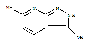 (9ci)-6-甲基-2H-吡唑并[3,4-b]吡啶-3-醇結構式_757142-59-9結構式