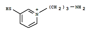 (9ci)-1-(3-氨基丙基)-3-疏基-吡啶(鹽)結(jié)構(gòu)式_758642-63-6結(jié)構(gòu)式