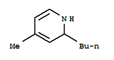 (9CI)-2-丁基-1,2-二氫-4-甲基-吡啶結(jié)構(gòu)式_758644-65-4結(jié)構(gòu)式