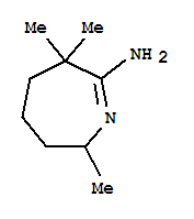 (9ci)-3,4,5,6-四氫-2,6,6-三甲基-2H-氮雜革-7-胺結構式_758665-31-5結構式