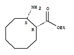(1r,2s)-rel-(9ci)-2-氨基-環(huán)辛烷羧酸乙酯結(jié)構(gòu)式_758676-44-7結(jié)構(gòu)式