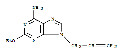9H-purin-6-amine,2-ethoxy-9-(2-propenyl)-(9ci)Structure,759419-39-1Structure 9H-purin-6-amine,2-ethoxy-9-(2-propenyl)-(9ci) Structure,759419-39-1Structure