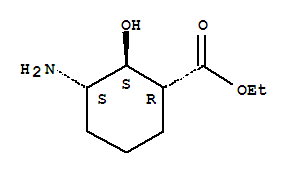 (9ci)-3-氨基-2-羥基-環(huán)己烷羧酸乙酯結(jié)構(gòu)式_760148-07-0結(jié)構(gòu)式