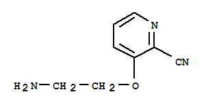 (9ci)-3-(2-氨基乙氧基)-2-吡啶甲腈結(jié)構(gòu)式_760161-21-5結(jié)構(gòu)式