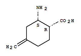 (1r,2s)-rel-(9ci)-2-氨基-4-亞甲基-環(huán)己烷羧酸結(jié)構(gòu)式_760942-20-9結(jié)構(gòu)式