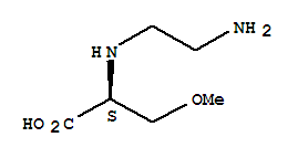 (9ci)-n-(2-氨基乙基)-o-甲基-L-絲氨酸結構式_761362-99-6結構式