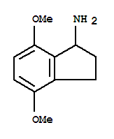 (9ci)-2,3-二氫-4,7-二甲氧基-1H-茚-1-胺結構式_763867-86-3結構式